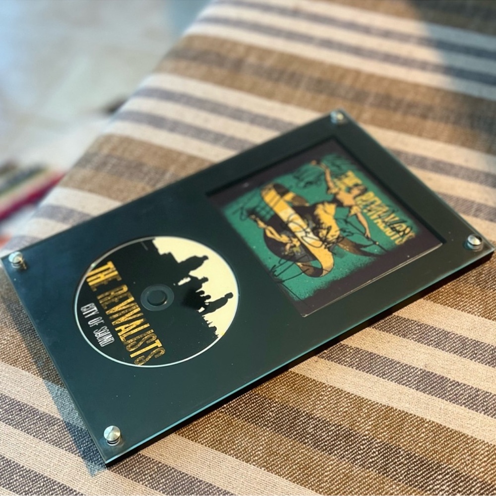 The Revivalists Framed autographed album City of Sound collectible memorabilia - Picture 8 of 9